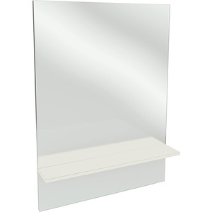 Зеркало Jacob Delafon Struktura 79x107,2 см, белое (EB1213-N18) зеркало со светодиодной подсветкой и часами 100 65 см jacob delafon replay eb1161 nf