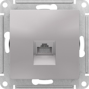 

Механизм компьютерной розетки Schneider Electric ATLAS DESIGN RJ45 алюминий (ATN000383), ATLAS DESIGN RJ45 алюминий (ATN000383)