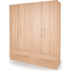 Шкаф комбинированный Шарм-Дизайн Шарм 140х45 дуб сонома шкаф комбинированный шарм дизайн шарм 140х60 белый
