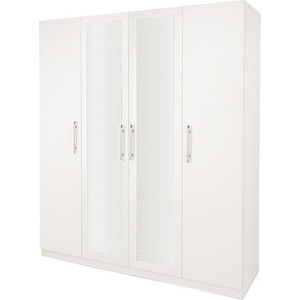 Шкаф комбинированный Шарм-Дизайн Шарм 140х60 белый