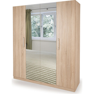 Шкаф комбинированный Шарм-Дизайн Шарм 160х60 дуб сонома шкаф комбинированный шарм дизайн шарм 140х45 белый дуб сонома