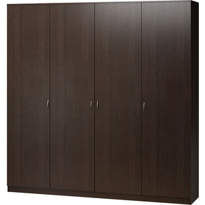 Шкаф четырехдверный Шарм-Дизайн Лайт 180х60 венге шкаф для одежды шарм дизайн евро лайт 60х60 дуб сонома