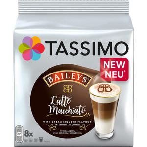 

Кофе в капсулах TASSIMO Baileys Latte Macchiato (8 шт.) 264г., Baileys Latte Macchiato (8 шт.) 264г.