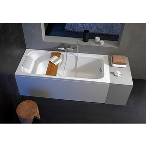 Сиденье для ванны Jacob Delafon Elite 80 натуральный дуб (E6D073-P6) от Техпорт