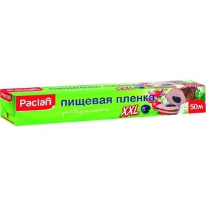 

Пленка пищевая Paclan XXL 500х29 см в коробке, XXL 500х29 см в коробке