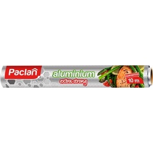 

Фольга пищевая Paclan Extra strong 100х29 см в рулоне, Extra strong 100х29 см в рулоне
