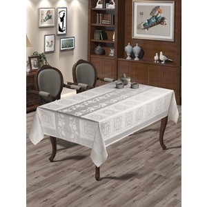 

Скатерть Do and Co Cazibe 160x220 броде жаккард (9767 белый), Cazibe 160x220 броде жаккард (9767 белый)