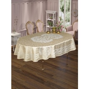 

Скатерть Do and Co Lalezar 160x220 овальная броде жаккард (9781 капучино), Lalezar 160x220 овальная броде жаккард (9781 капучино)