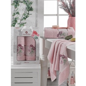 

Набор из 2 полотенец Merzuka Anemone махровое 50x80/70x130 (9805 светло- лиловый), Anemone махровое 50x80/70x130 (9805 светло- лиловый)
