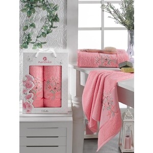 

Набор из 2 полотенец Merzuka Bella (9806 персиковый), Bella (9806 персиковый)