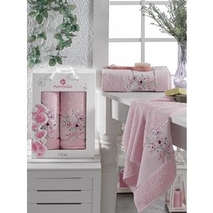 

Набор из 2 полотенец Merzuka Bella (9806 розовый), Bella (9806 розовый)