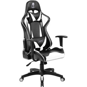 кресло для геймеров glhf 1x черно белое fglhf1x2023wt1 Кресло вращающееся Vinotti GX-01-01