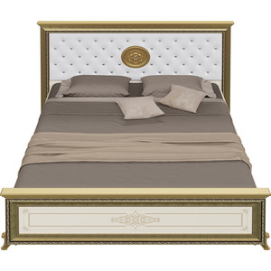 Кровать Мэри Версаль СВ-03МИ без короны № 3 слоновая кость 160 - фото 2