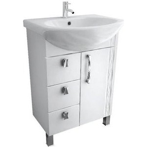 

Тумба с раковиной Triton Кристи 70 белый L (Н0000099462, 1WH110210), Кристи 70 белый L (Н0000099462, 1WH110210)