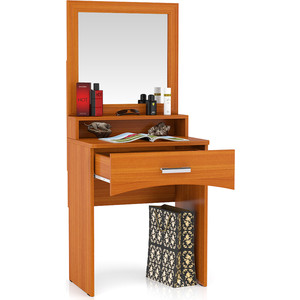 Столик туалетный с зеркалом Мебельный двор Белла вишня от Техпорт
