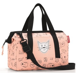 

Сумка детская Reisenthel Allrounder XS cats and dogs rose IQ3064, Allrounder XS cats and dogs rose IQ3064
