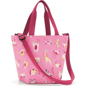 фото Сумка детская reisenthel shopper xs abc friends pink ik3066, 21х31х16 см