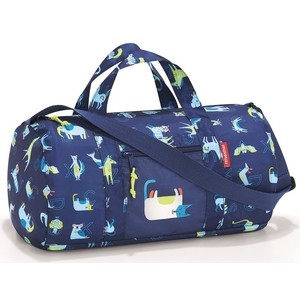 

Сумка складная детская Reisenthel Dufflebag ABC friends blue IH4066, Dufflebag ABC friends blue IH4066