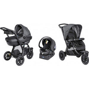 

Коляска 3 в 1 Chicco Trio Activ3 Iron 100018, Trio Activ3 Iron 100018