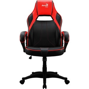 Кресло для геймера Aerocool AC40C air black red