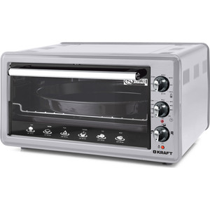 

Мини-печь Kraft KF-MO 4513 KGR серый, KF-MO 4513 KGR серый