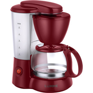 

Кофеварка Lumme LU-1603 бордовый гранат, LU-1603 бордовый гранат