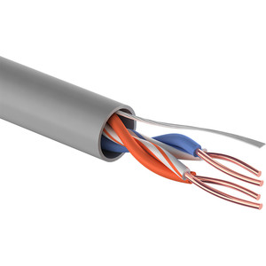 

Кабель Proconnect витая пара UTP 2PR 24AWG, CCA, CAT5e, PVC, серый, (бухта 305 м) (01-0022-3), витая пара UTP 2PR 24AWG, CCA, CAT5e, PVC, серый, (бухта 305 м) (01-0022-3)