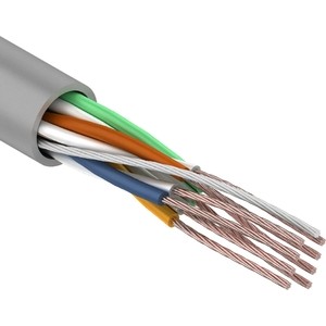 

Кабель REXANT витая пара UTP 4PR 24AWG, CAT5e, STRANDED (бухта 305 м) (01-0044), витая пара UTP 4PR 24AWG, CAT5e, STRANDED (бухта 305 м) (01-0044)