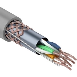 

Кабель REXANT витая пара SFTP 4PR 24AWG, CAT5e, STRANDED, (бухта 305 м) (01-0343), витая пара SFTP 4PR 24AWG, CAT5e, STRANDED, (бухта 305 м) (01-0343)