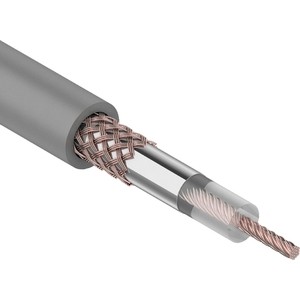 

Кабель REXANT коаксиальный RG-58 A/U, 50 Ом, Cu/Al/Cu, 64%, (бухта 100 м), серый (01-2002), коаксиальный RG-58 A/U, 50 Ом, Cu/Al/Cu, 64%, (бухта 100 м), серый (01-2002)
