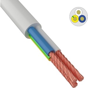 

Провод REXANT соединительный ПВС 3x2,5 мм2, длина 50 метров, ГОСТ 7399-97 (01-8048-50), соединительный ПВС 3x2,5 мм2, длина 50 метров, ГОСТ 7399-97 (01-8048-50)