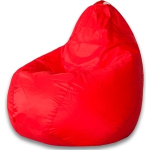 Кресло-мешок DreamBag Красное оксфорд XL 125x85 кресло груша оксфорд красный 80x120 см
