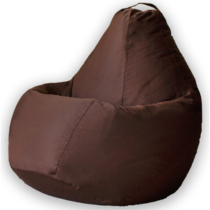 кресло мешок dreambag черное фьюжн 3xl 150x110 Кресло-мешок DreamBag Коричневое фьюжн XL 125x85