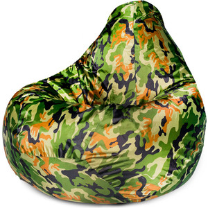 Кресло-мешок DreamBag Камуфляж оксфорд XL 125x85 кресло dreambag мяч бело голубой оксфорд