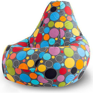 Кресло-мешок DreamBag Пузырьки XL 125x85 кресло мешок груша малая ширина 60 см высота 85 см принт тревел жаккард