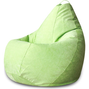 Кресло-мешок DreamBag Салатовый микровельвет XL 125x85 кресло мешок dreambag сиена мята xl 125x85