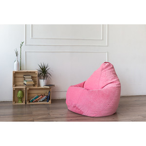 Кресло-мешок DreamBag Розовый микровельвет 2XL 135x95