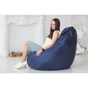 Кресло-мешок DreamBag Темно-синее оксфорд 3XL 150x110