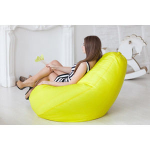 Кресло-мешок DreamBag Желтое оксфорд 3XL 150x110