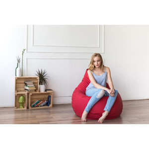 Кресло-мешок DreamBag Красное фьюжн 3XL 150x110