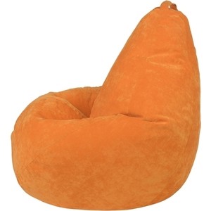 Кресло-мешок DreamBag Оранжевый микровельвет 3XL 150x110