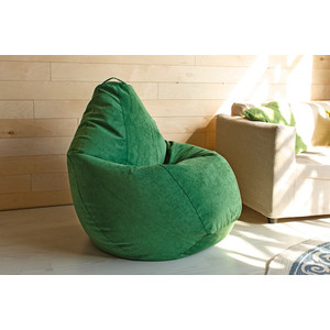 Кресло-мешок DreamBag Зеленый микровельвет 3XL 150x110