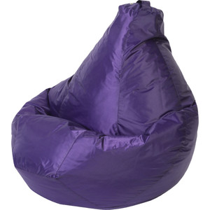 Кресло-мешок DreamBag Фиолетовое оксфорд L 80x75 мешок садовый 200 л оксфорд amigo 73200