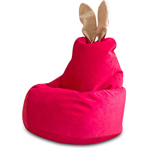 Кресло DreamBag Зайчик малиновое кресло артмебель норден микровельвет сиреневый