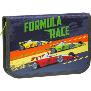 

Пенал BERLINGO 1 отделение Formula race, доп. откидная секция, с наполнением, полиэстер, 1 отделение Formula race, доп. откидная секция, с наполнением, полиэстер