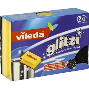 

Губка VILEDA Glitzi (Глитци) для посуды Глитци 2 шт, Glitzi (Глитци) для посуды Глитци 2 шт