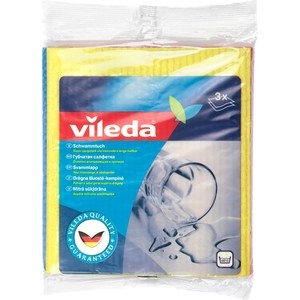 

Салфетка VILEDA губчатая 3 шт, губчатая 3 шт