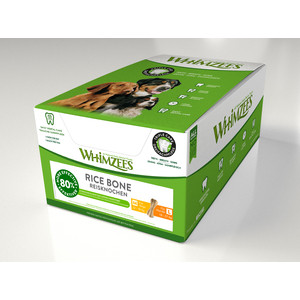 

Лакомство Whimzees Ricebone L Bulk In Display Box Рисовая кость для собак М-L 11 см 50 шт в коробке (WHZ211ROW), Ricebone L Bulk In Display Box Рисовая кость для собак М-L 11 см 50 шт в коробке (WHZ211ROW)