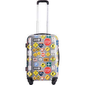 

Чемодан L'CASE Traffic logo 22 (M) 42*62*24,5, Traffic logo 22 (M) 42*62*24,5