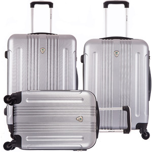 

Комплект чемоданов L'CASE Bangkok gray с расширением, Bangkok gray с расширением
